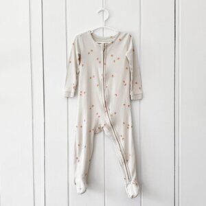 Colored Organics Strawberry Payton Zip Pajamas (18-24M)